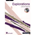 Image links to product page for Explorations for Flute (includes CD)