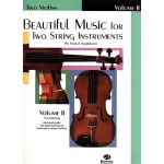 Image links to product page for Beautiful Music for Two String Instruments Vol 2 [Violin]