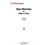 Image links to product page for Deux Morceaux for Violin and Piano