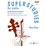 Image links to product page for Superstudies for Violin Book 1