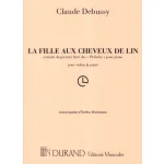 Image links to product page for La Fille aux Cheveaux de Lin for Violin and Piano