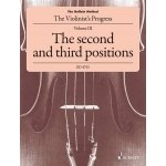 Image links to product page for The Violinist's Progress Vol 3: The Second & Third Positions