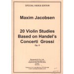 Image links to product page for 20 Violin Studies based on Handel's Concerti Grossi, Op6