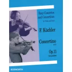 Image links to product page for Concertino in G (First Position) for Violin and Piano, Op11 