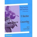 Image links to product page for Concertino in D for Violin and Piano, Op12 