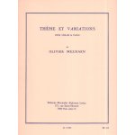 Image links to product page for Theme et Variations for Violin and Piano