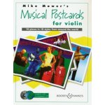 Image links to product page for Musical Postcards for Violin (includes CD)