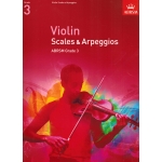 Image links to product page for Scales and Arpeggios for Violin Grade 3