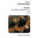 Image links to product page for Sonata No 1 in A minor for Violin and Piano, Op105