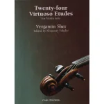 Image links to product page for Twenty Four Virtuoso Etudes for Violin