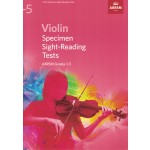 Image links to product page for Specimen Sight-Reading Tests Grades 1-5 [Violin]