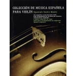 Image links to product page for Collection of Spanish Violin Music