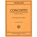 Image links to product page for Concerto in G for Violin and Piano, Op9/10 RV300