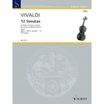 Image links to product page for 12 Sonatas for Violin Book 2 (Nos 7-12), Op2