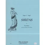 Image links to product page for Sirens for Flute and Alto Flute or Two Flutes