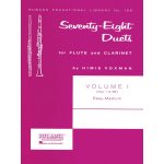 Image links to product page for 78 Duets for Flute and Clarinet, Vol 1