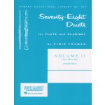 Image links to product page for Seventy-Eight Duets for Flute and Clarinet, Vol 2