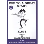 Image links to product page for Off to a Great Start for Flute, Book 1 (includes CD)