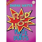 Image links to product page for Red Hot Flute Duets Book 1 for Two Flutes and Piano (includes CD)
