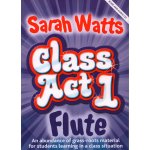 Image links to product page for Class Act 1 Flute [Student Book] (includes CD)