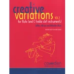 Image links to product page for Creative Variations for Flute (and C treble clef instruments), Vol 2 (includes CD)