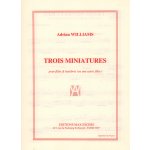 Image links to product page for Three Miniatures for Flute and Oboe