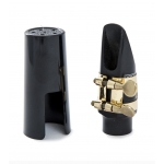 Image links to product page for Otto Link 5 Tone Edge Hard Rubber Soprano Saxophone Mouthpiece