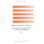 Image links to product page for Album for Piccolo and Piano, Vol 1