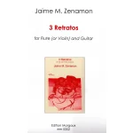 Image links to product page for 3 Retratos for Flute and Guitar