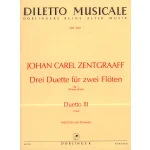 Image links to product page for Three Duets for Two Flutes: No. 3 in C major, Op1/3