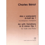 Image links to product page for Air With Variations in D minor, Op1