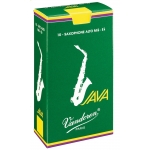 Image links to product page for Vandoren SR2625 Java Green Alto Saxophone Reeds Strength 2.5, 10-pack