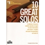 Image links to product page for 10 Great Solos [Violin] (includes CD)