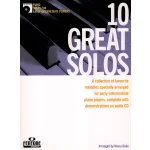 Image links to product page for 10 Great Solos for Piano (includes CD)