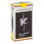 Image links to product page for Vandoren SR6025 V12 Soprano Saxophone Reeds Strength 2.5, 10-pack