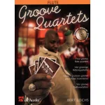 Image links to product page for Groove Quartets for Flute (includes CD)