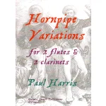 Image links to product page for Hornpipe Variations for Two Flutes and Two Clarinets