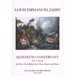 Image links to product page for Quintetto Concertant No.1 in F minor for Flute, Oboe/Clarinet, Horn, Bassoon and Piano