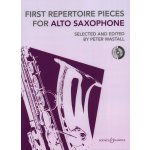 Image links to product page for First Repertoire Pieces for Alto Saxophone and Piano (includes CD)