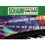 Image links to product page for Schaum Popular Piano Pieces - Pre-A-The Green Book