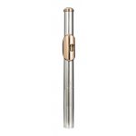 Image links to product page for J R Lafin 15/85 Flute Headjoint with 14k Rose Lip, Riser and Adler Wings