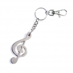 Image links to product page for Treble Clef Key Ring