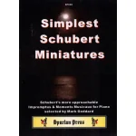 Image links to product page for Simplest Schubert Miniatures for Piano