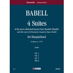 Image links to product page for Four Suites, Vol 4 for Harpsichord