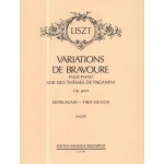 Image links to product page for Variations de Bravoure on Themes of Paganini for Piano, OpPost