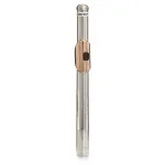 Image links to product page for JR Lafin .925 Flute Headjoint With Pt Riser, 14k Rose Lip And Adler Wings