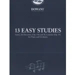 Image links to product page for 13 Easy Studies for Piano (includes CD)