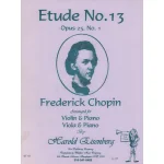 Image links to product page for Etude No 13, Op25/1