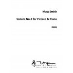 Image links to product page for Sonata No 2 for Piccolo and Piano