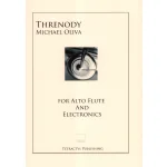 Image links to product page for Threnody for Alto Flute and Electronics (includes Online Audio)